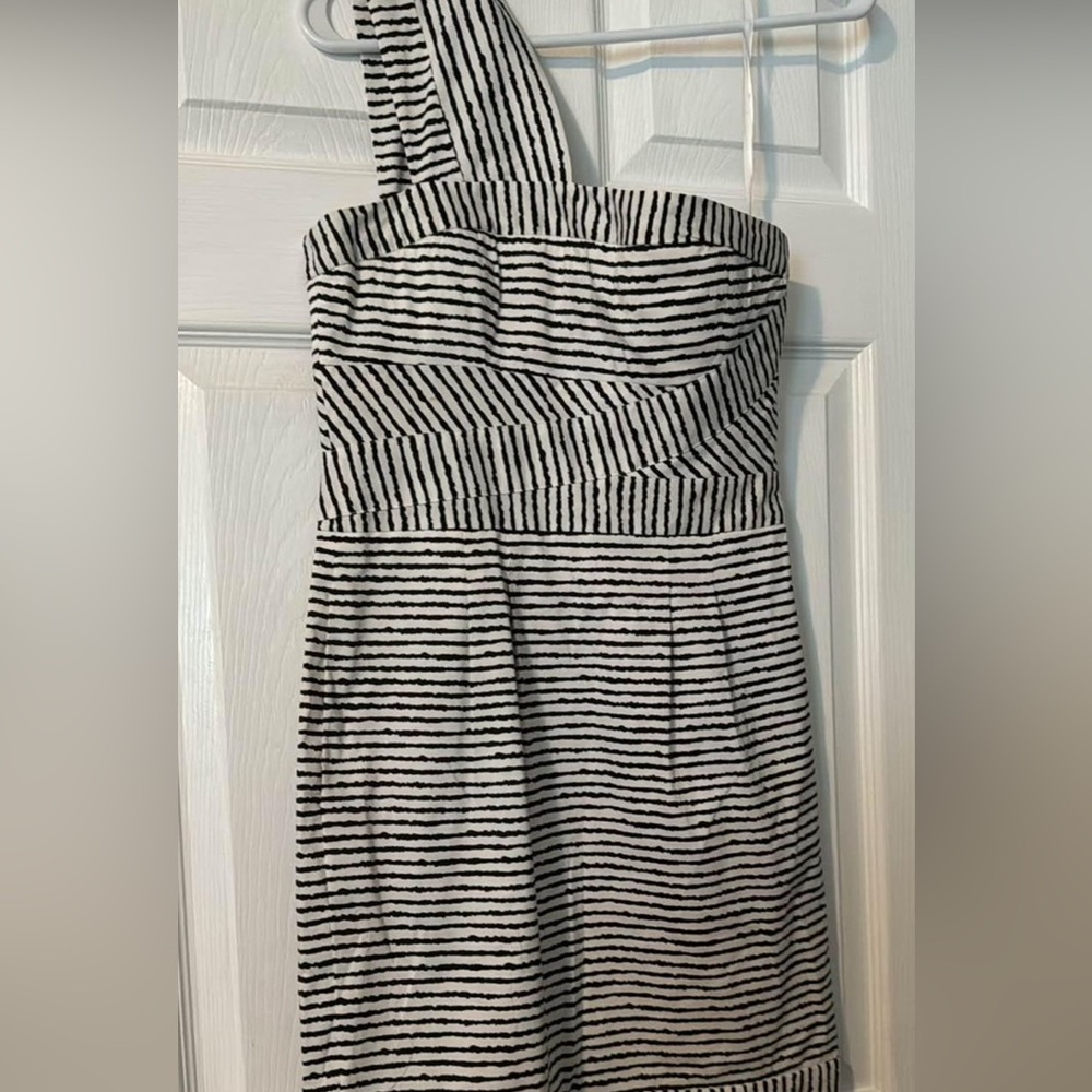 BCBG one shoulder dress